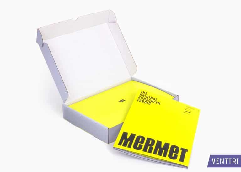Verzenddoos met op maat gemaakte inlay