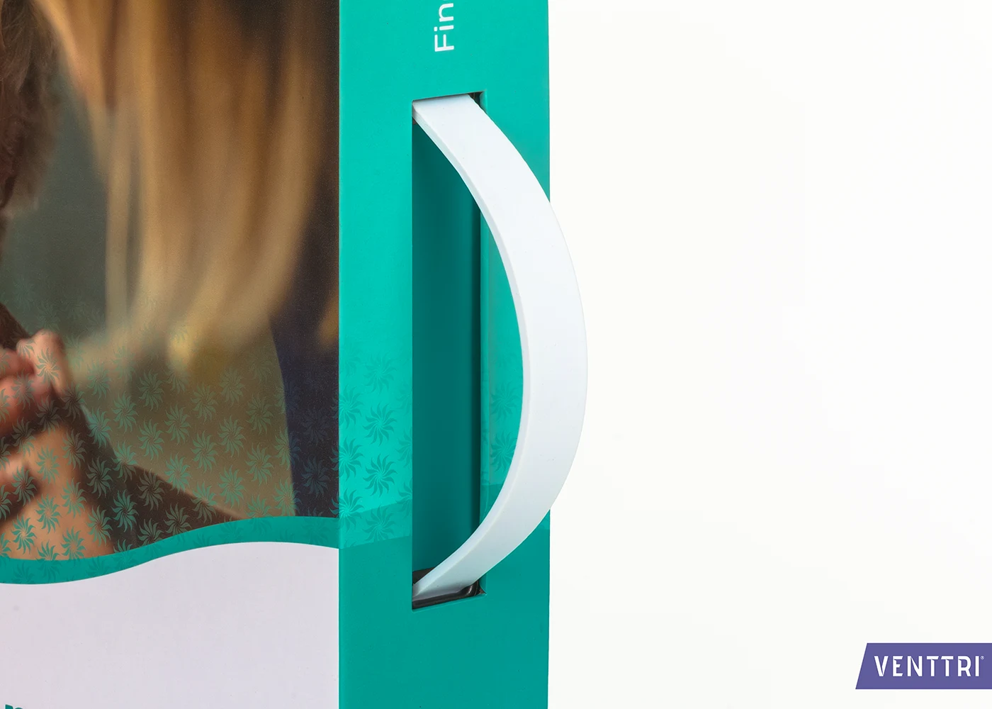 rubberen handgreep van koffer